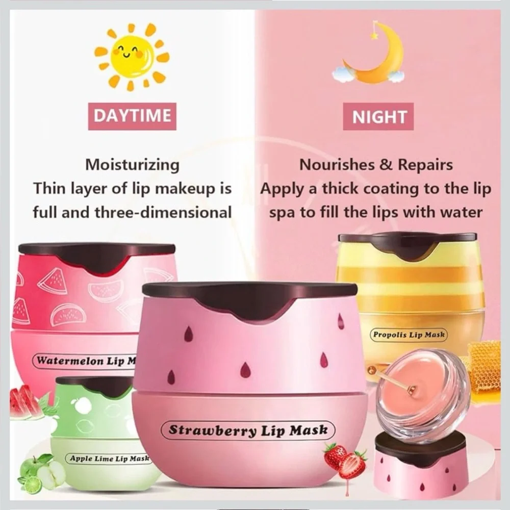 Strawberry Lip Mask Moisturizing Treatment